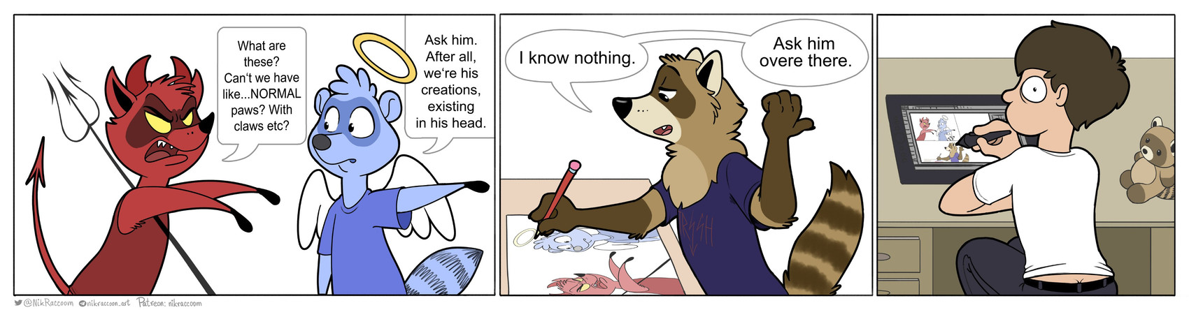 nik created by nikraccoom