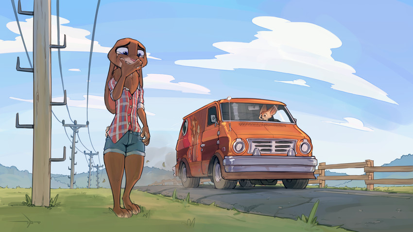 angelica, fan character, and finnick (zootopia and etc) created by samur shalem