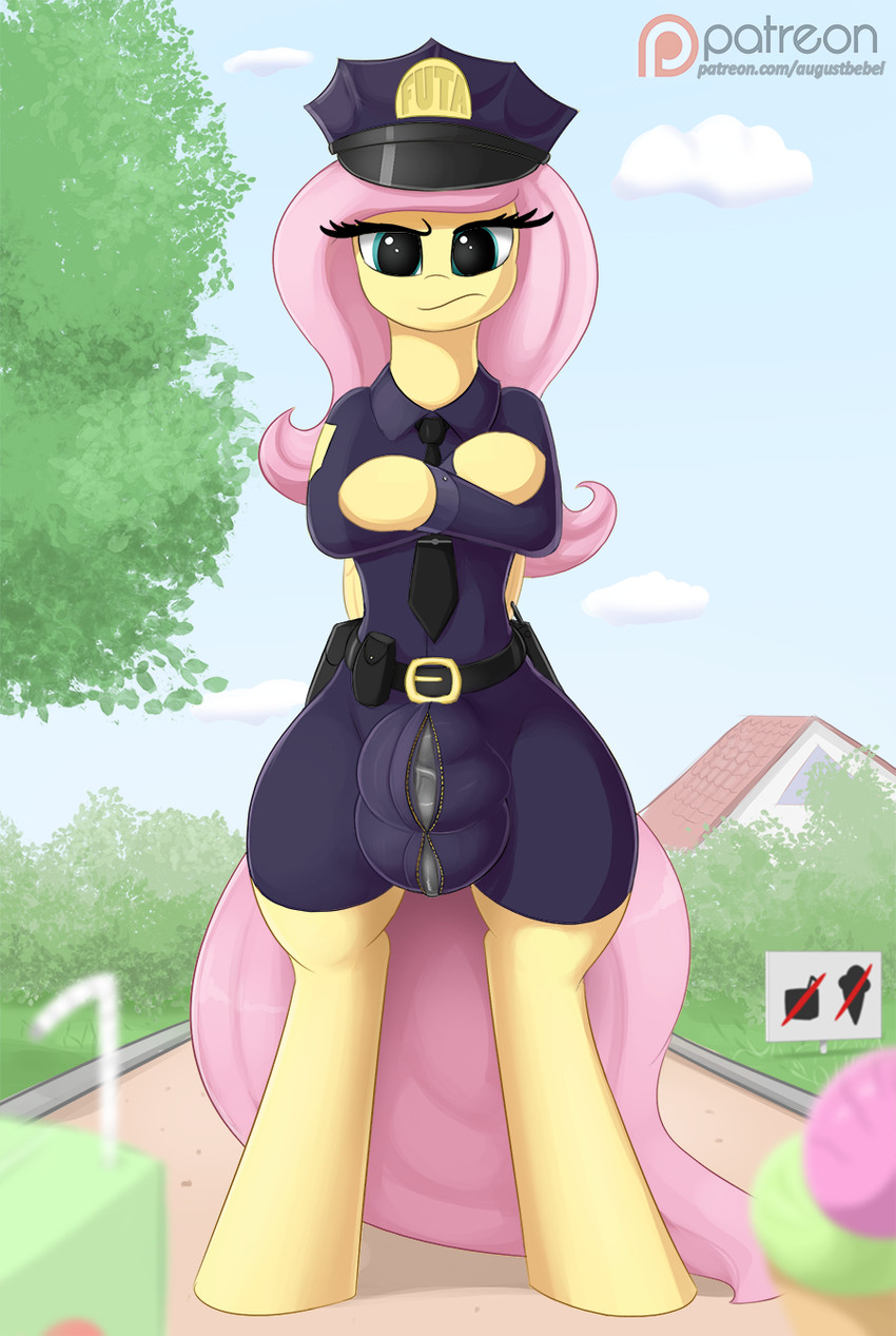 fluttershy (friendship is magic and etc) created by augustbebel