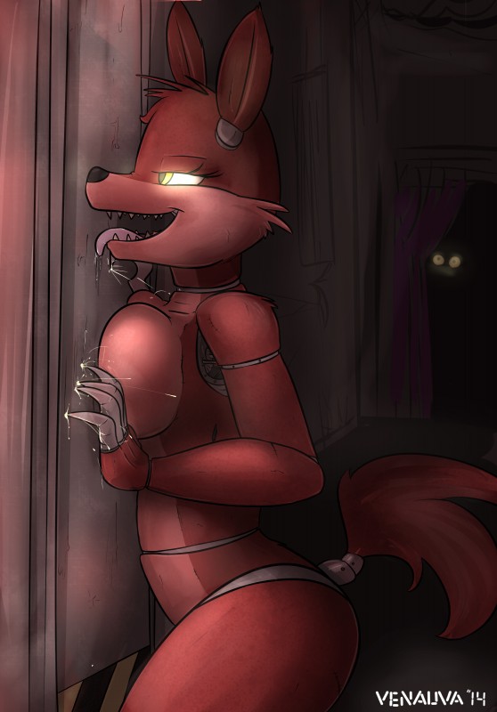 foxy (five nights at freddy's and etc) created by venauva