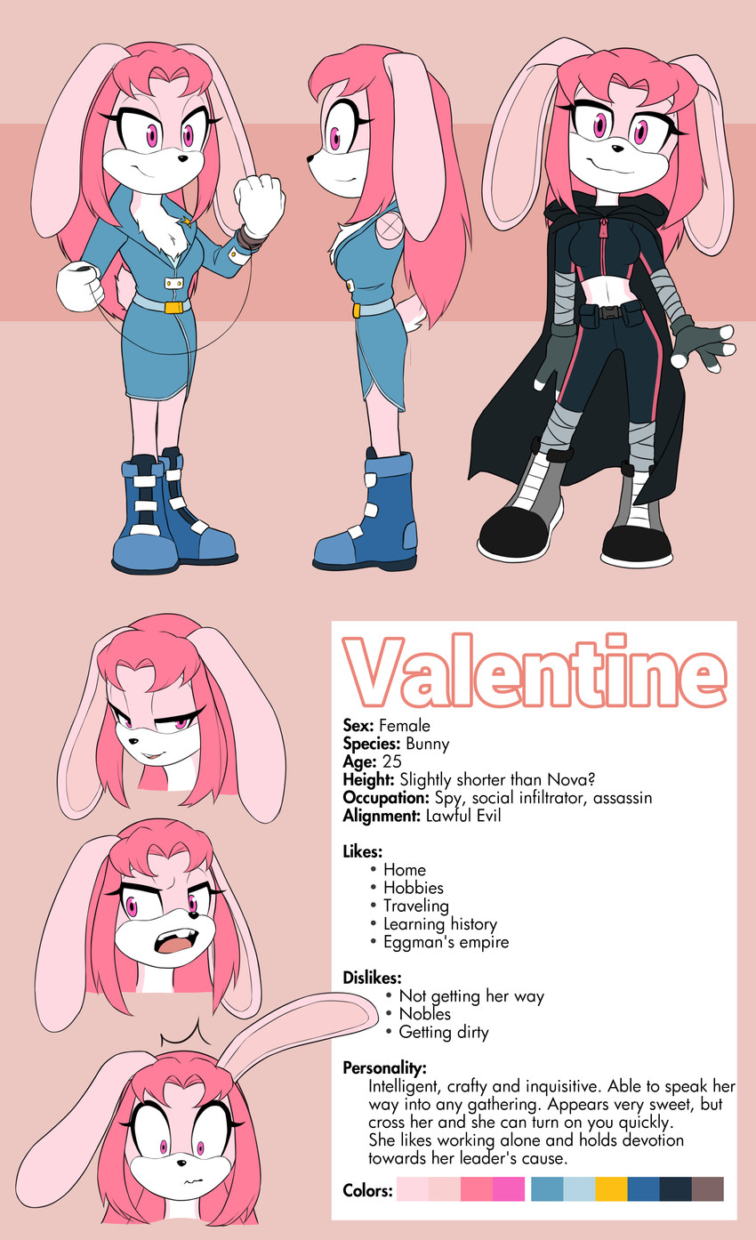 fan character and valentine (sonic the hedgehog (series) and etc) created by mykegreywolf