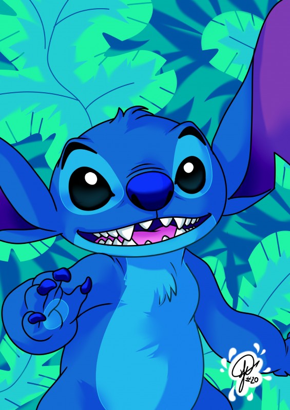 stitch (lilo and stitch and etc) created by ecb-15