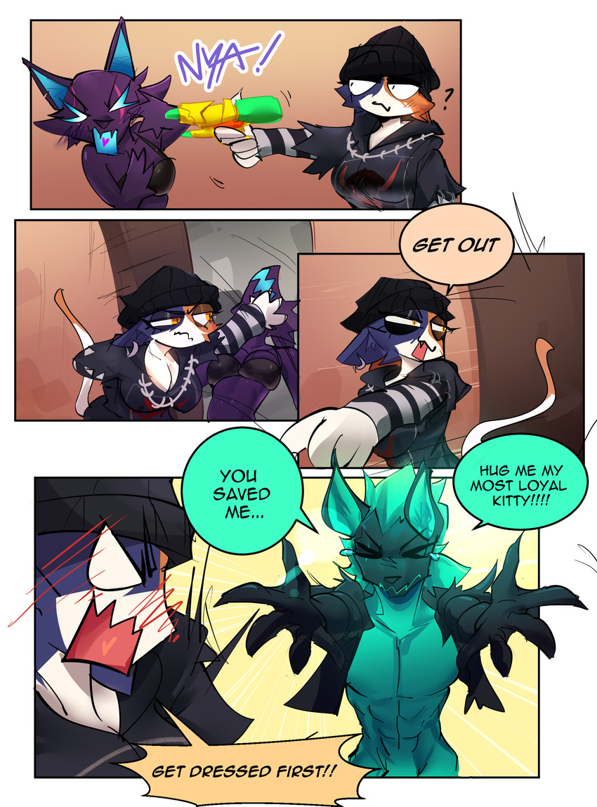 cerberus, meow skulls, and pack leader highwire (epic games and etc) created by sirkerner