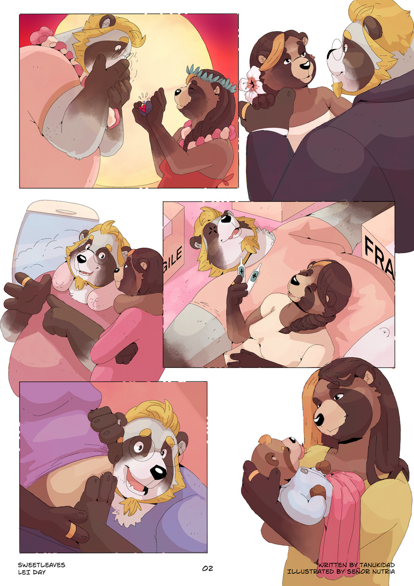 colson grainger, hanna grainger, and toby grainger (sweet leaves) created by senor nutria