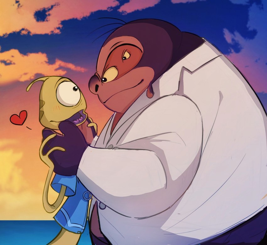 jumba jookiba and wendy pleakley (lilo and stitch and etc) created by alittleyolk