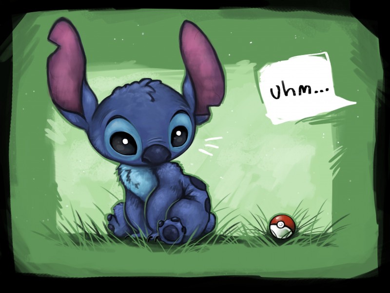 stitch (lilo and stitch and etc) created by quindayo