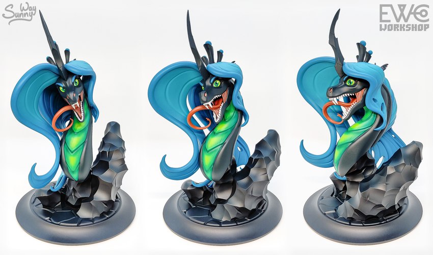 queen chrysalis (friendship is magic and etc) created by sunny way