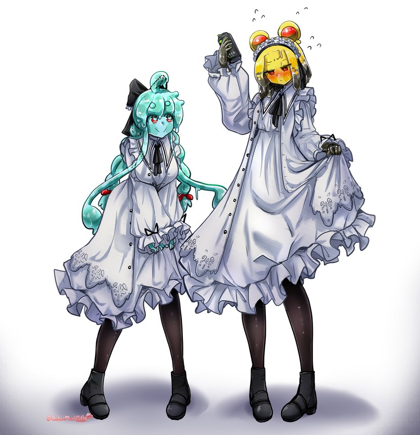 benni and chiyo (monster energy) created by morbidlycutecrunch