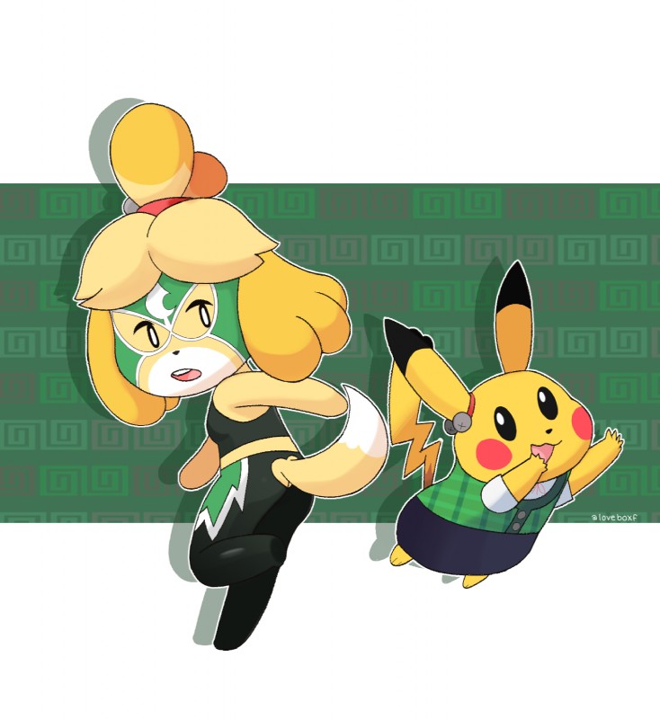 isabelle (super smash bros. ultimate and etc) created by loveboxf