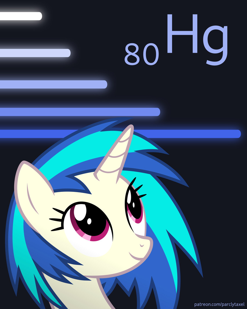 vinyl scratch (friendship is magic and etc) created by parclytaxel