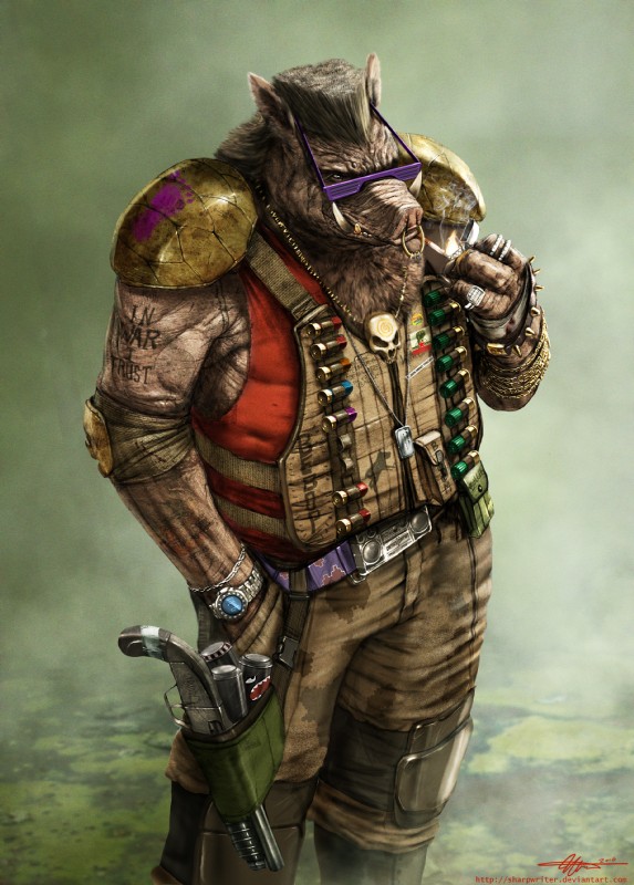 bebop (teenage mutant ninja turtles) created by sharpwriter