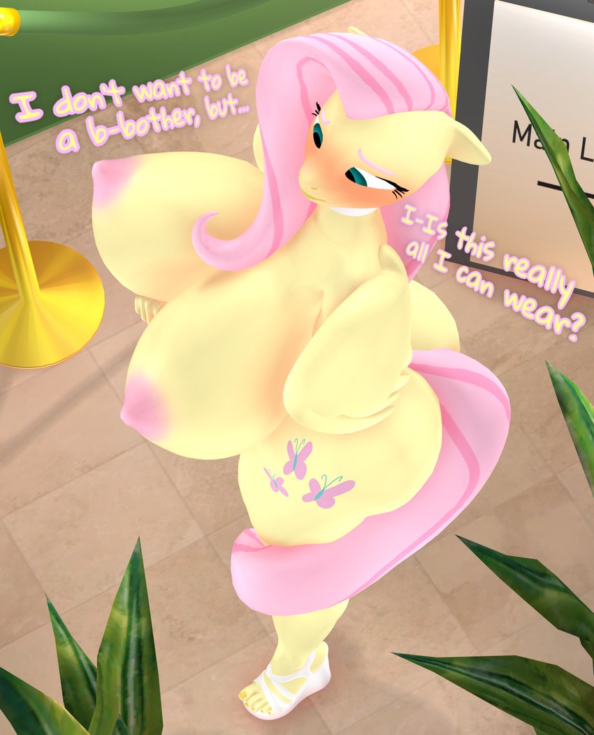 fluttershy (friendship is magic and etc) created by purplefondue