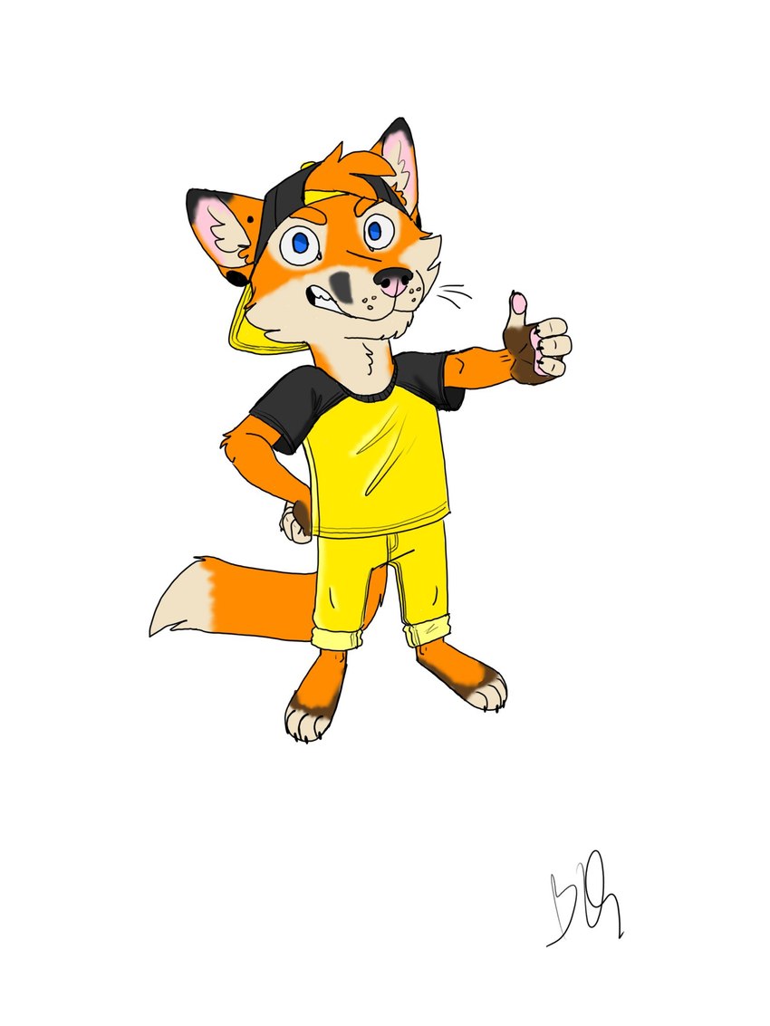 chris the fox created by bartek22