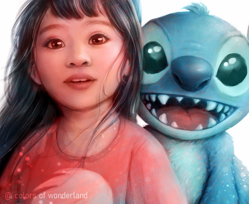 lilo pelekai and stitch (lilo and stitch and etc) created by vandaj95