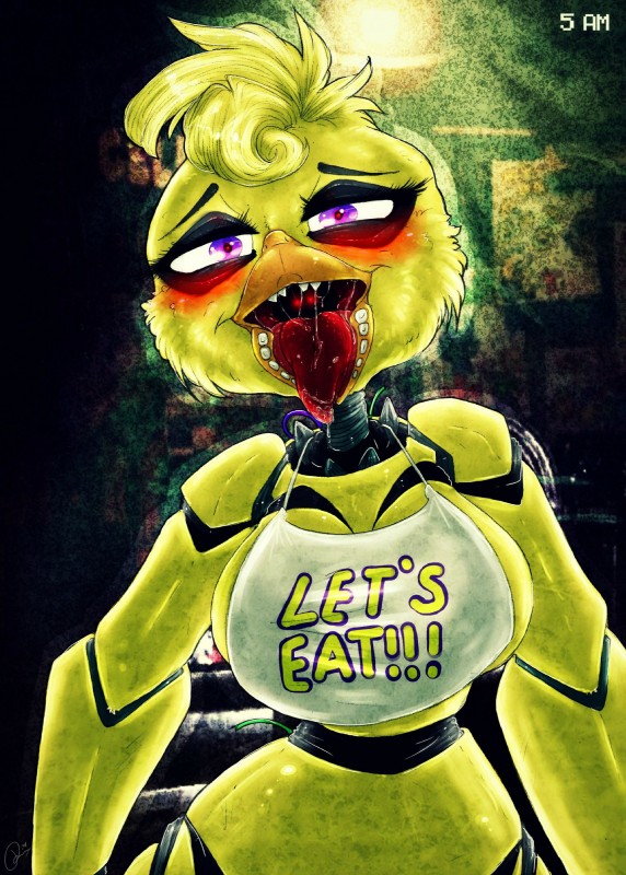 chica (five nights at freddy's and etc) created by dimwitdog