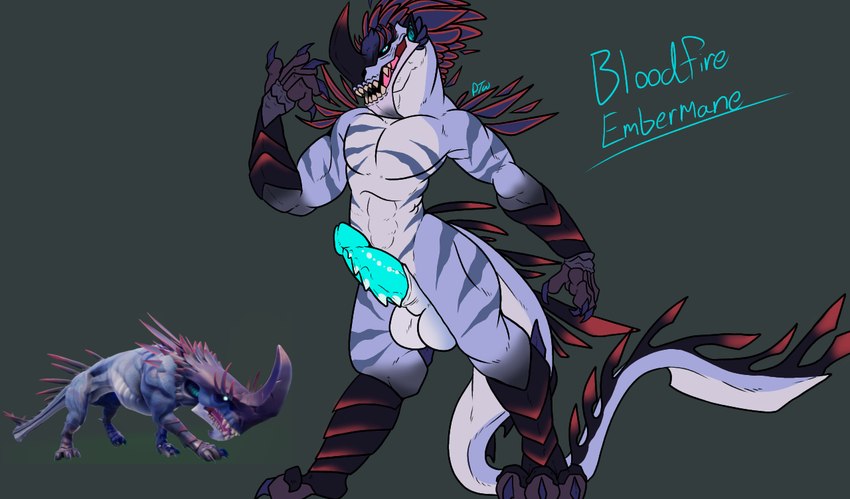 bloodfire embermane (dauntless) created by pjthewolf