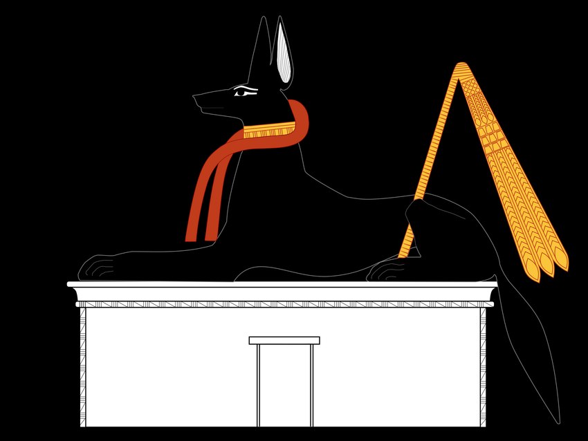 anubis (middle eastern mythology and etc) created by jeff dahl