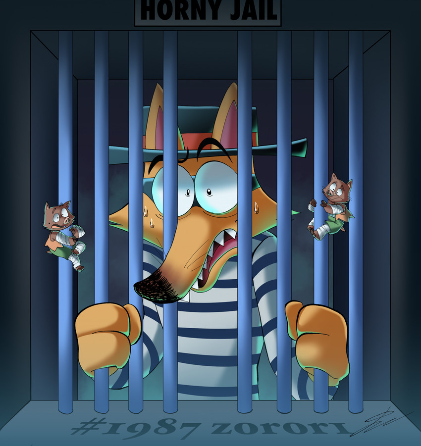 ishishi, noshishi, and zorori (go to horny jail and etc) created by zrcr777