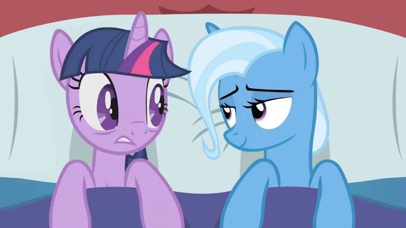 trixie and twilight sparkle (friendship is magic and etc) created by dtkraus