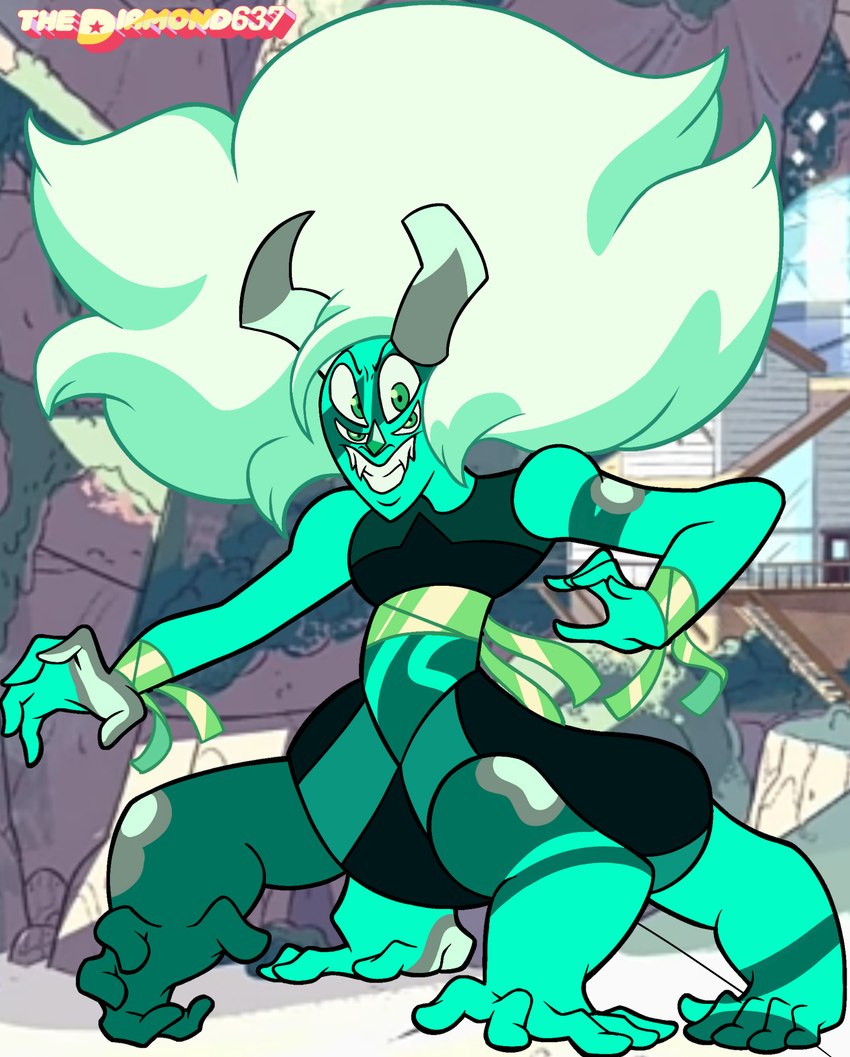 malachite (cartoon network and etc) created by thediamond637