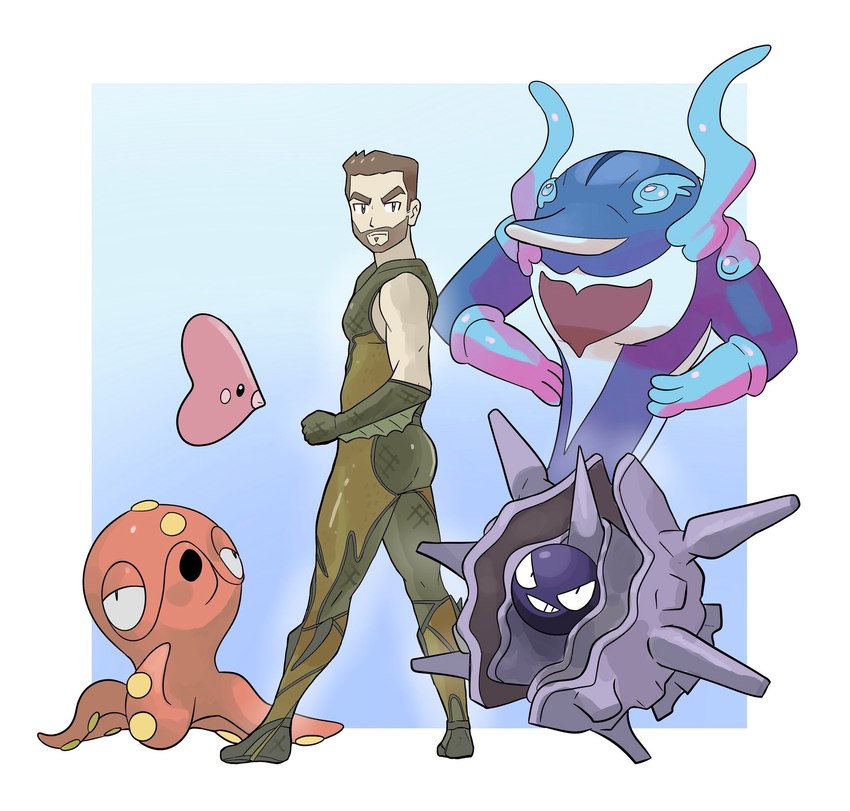 pokemon trainer and the deep (the boys (series) and etc) created by subakeye