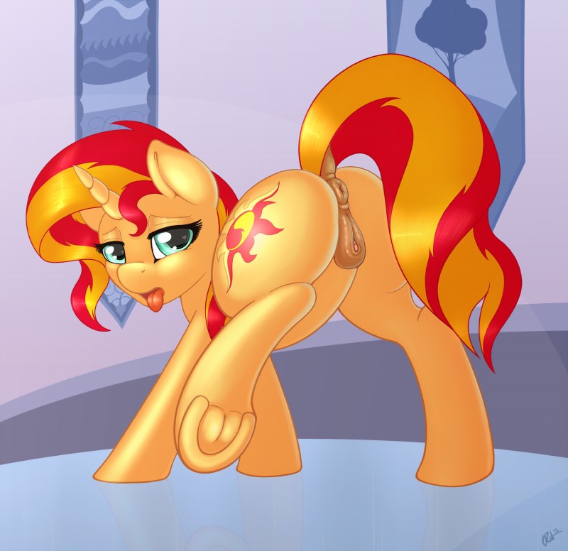 sunset shimmer (equestria girls and etc) created by ratofdrawn