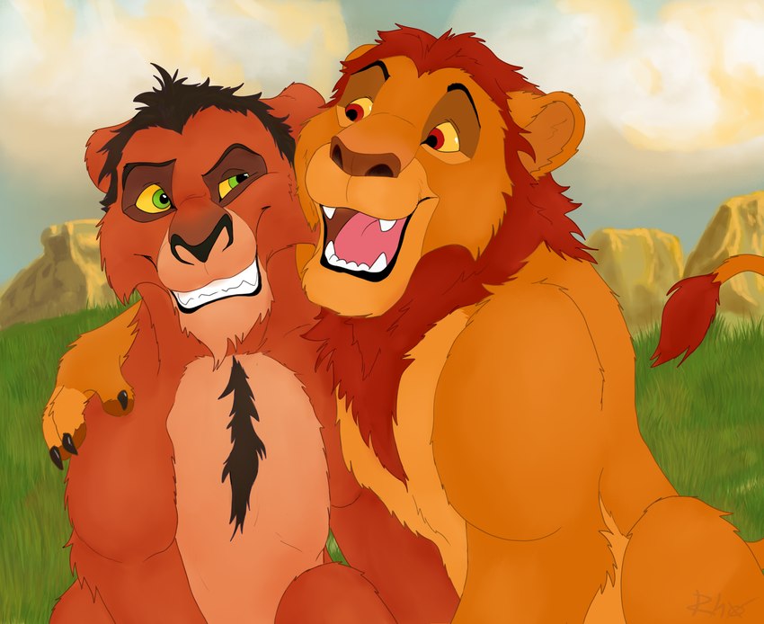 mufasa and scar (mufasa: the lion king and etc) created by rhox