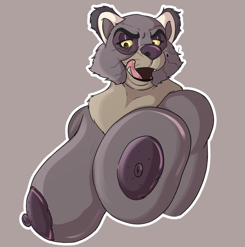 mama binturong (the lion guard and etc) created by klr-rio