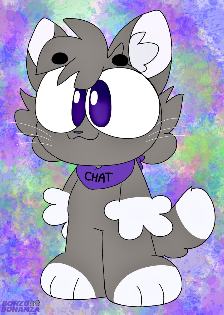 chat cat created by bonzobonanza