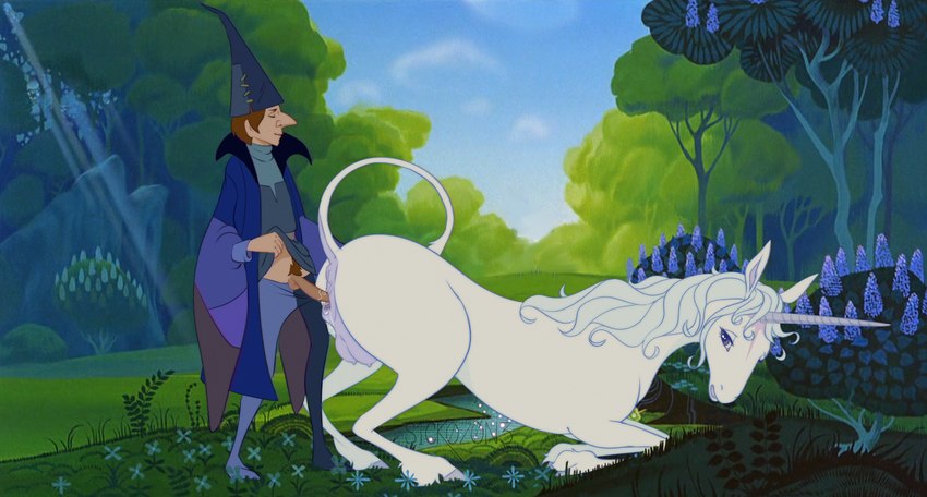 amalthea and schmendrick (the last unicorn and etc) created by s1ck0z0n3