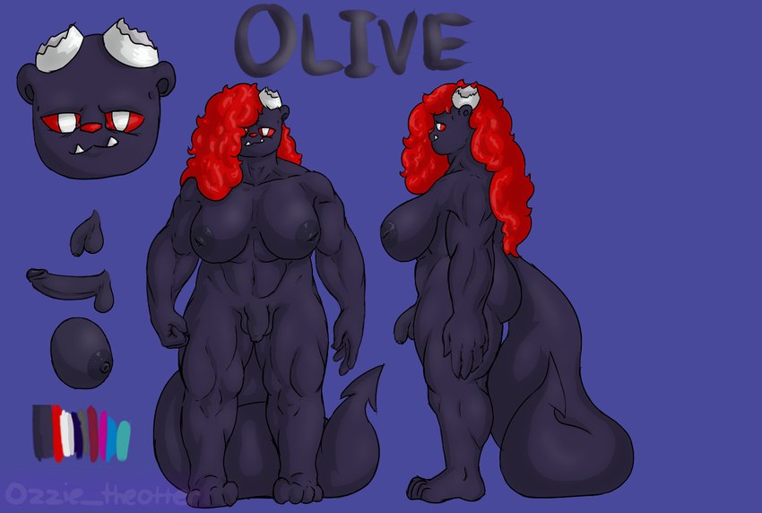 olivia trea created by ozzie the otter