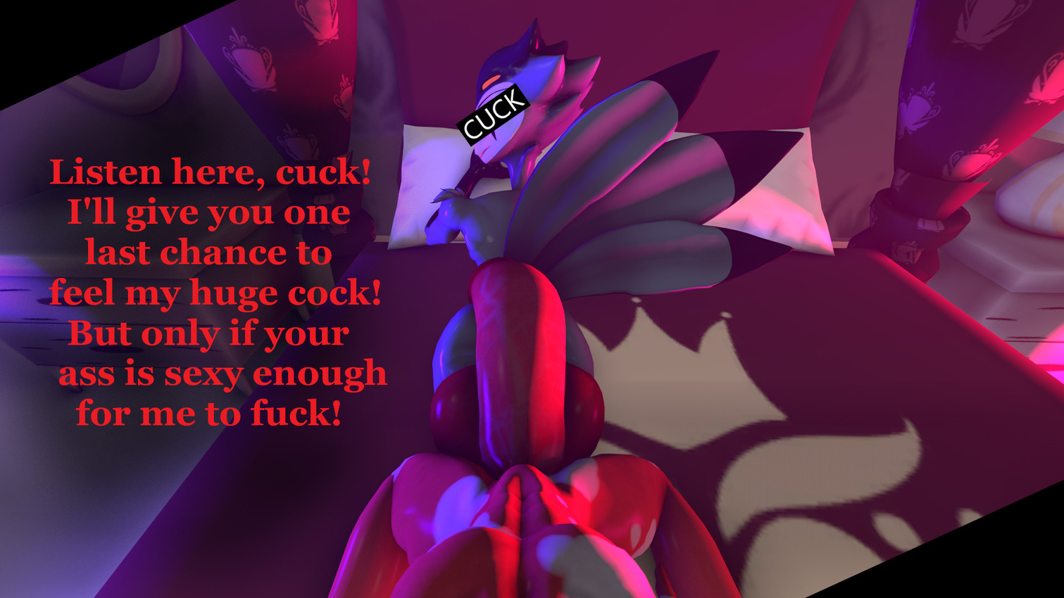 blitzo and stolas (helluva boss and etc) created by zestyprince