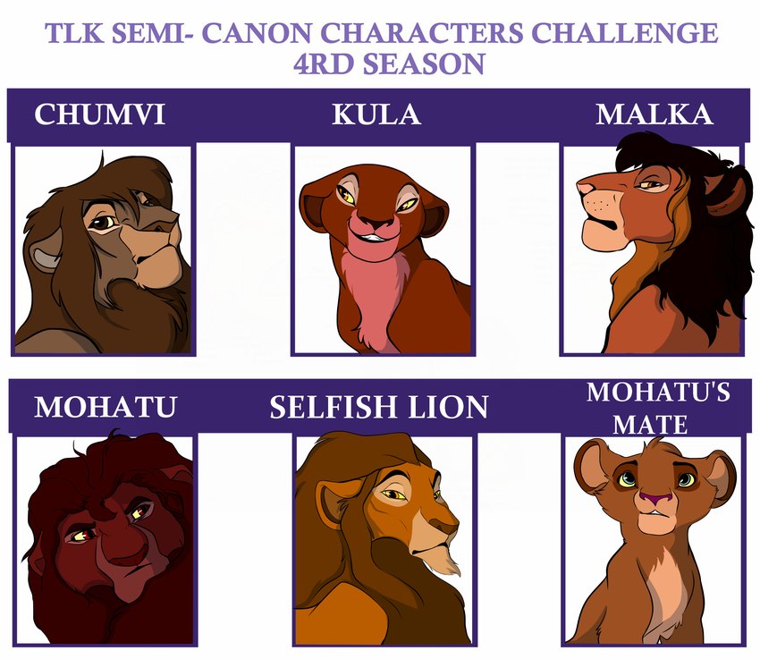 malka, anga, ziwa, fan character, chumvi, and etc (the lion king and etc) created by looweezah