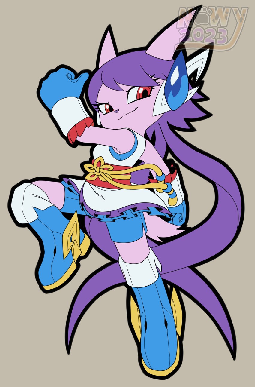 sash lilac (freedom planet and etc) created by nowykowski7