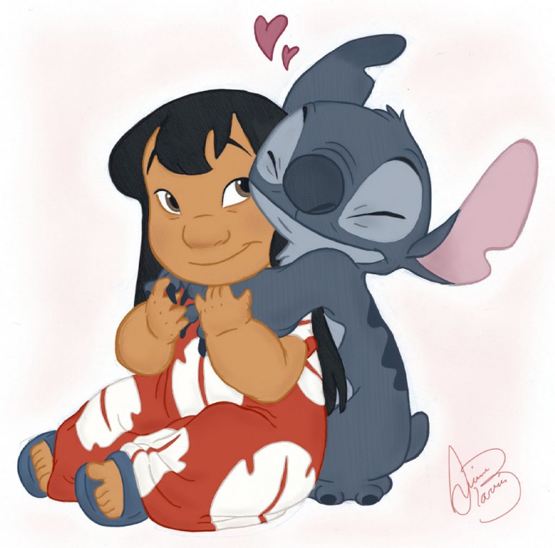 lilo pelekai and stitch (lilo and stitch and etc) created by diana barron