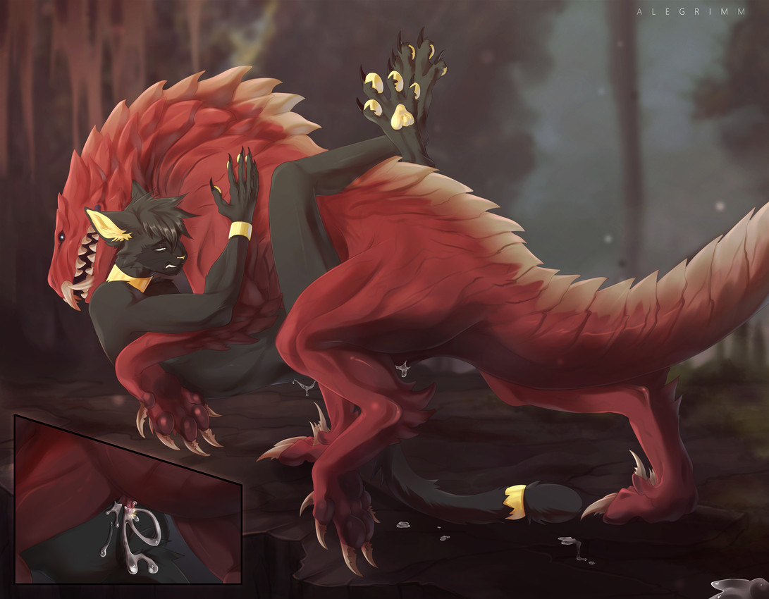 vyth (monster hunter and etc) created by alegrimm