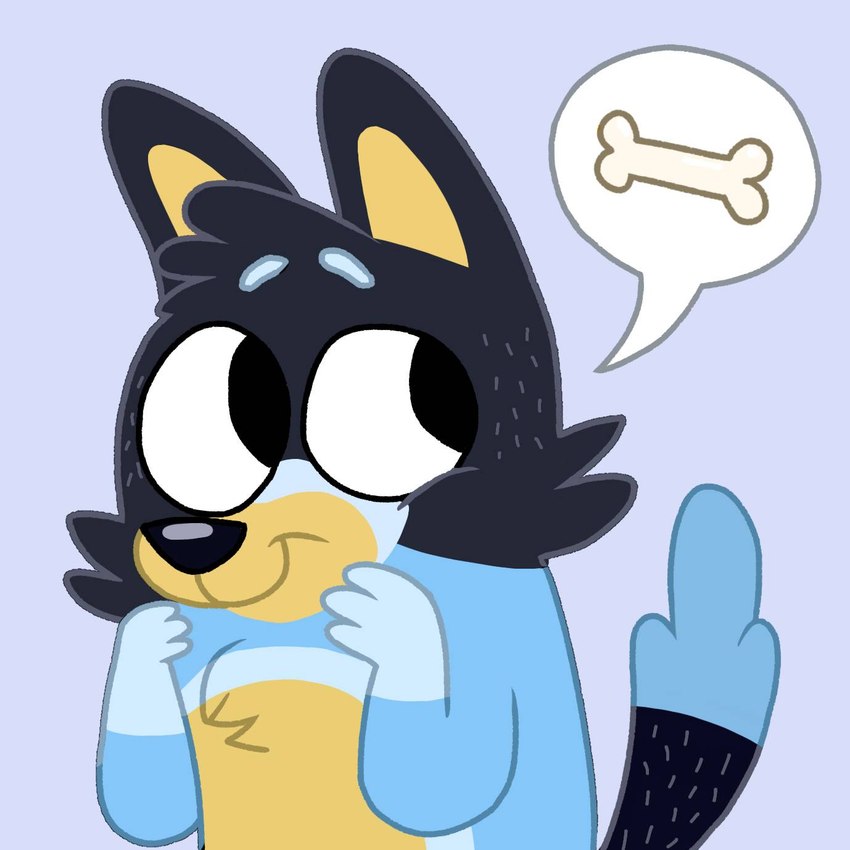 bandit heeler (bluey (series)) created by sekerfaree