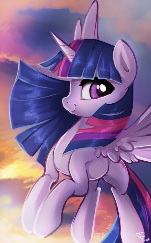 twilight sparkle (friendship is magic and etc) created by fidzfox