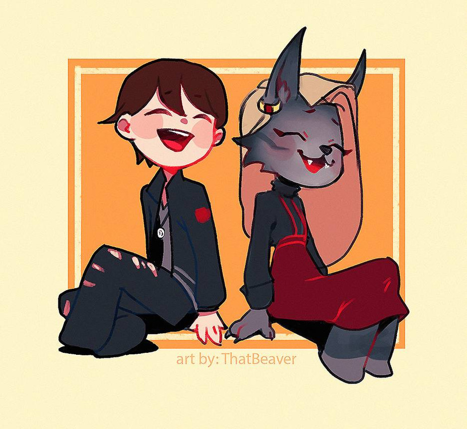 bilberryfryst and eugeniy g created by thatbeaver (artist)