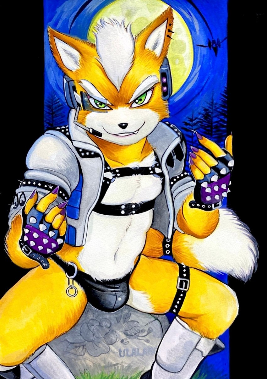 fox mccloud (nintendo and etc) created by ulala ko