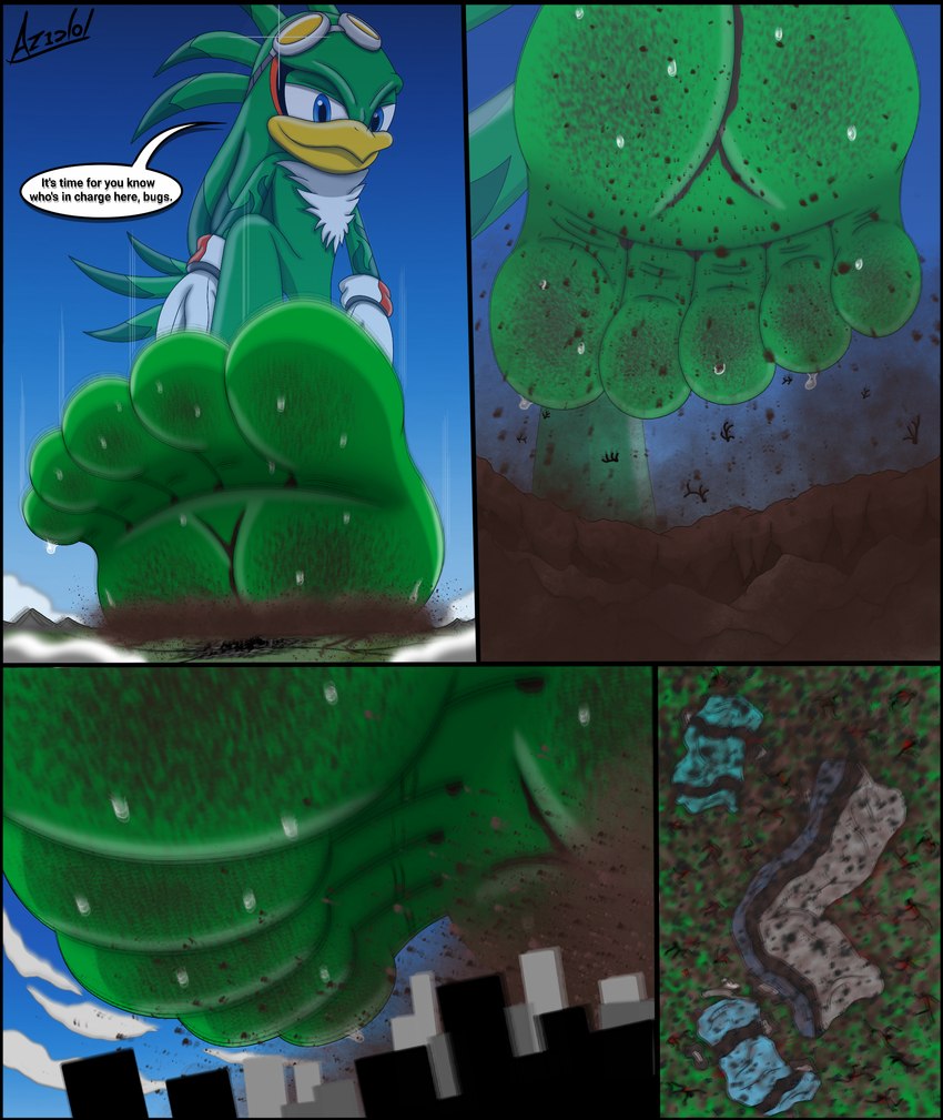 jet the hawk (sonic the hedgehog (series) and etc) created by az12lol