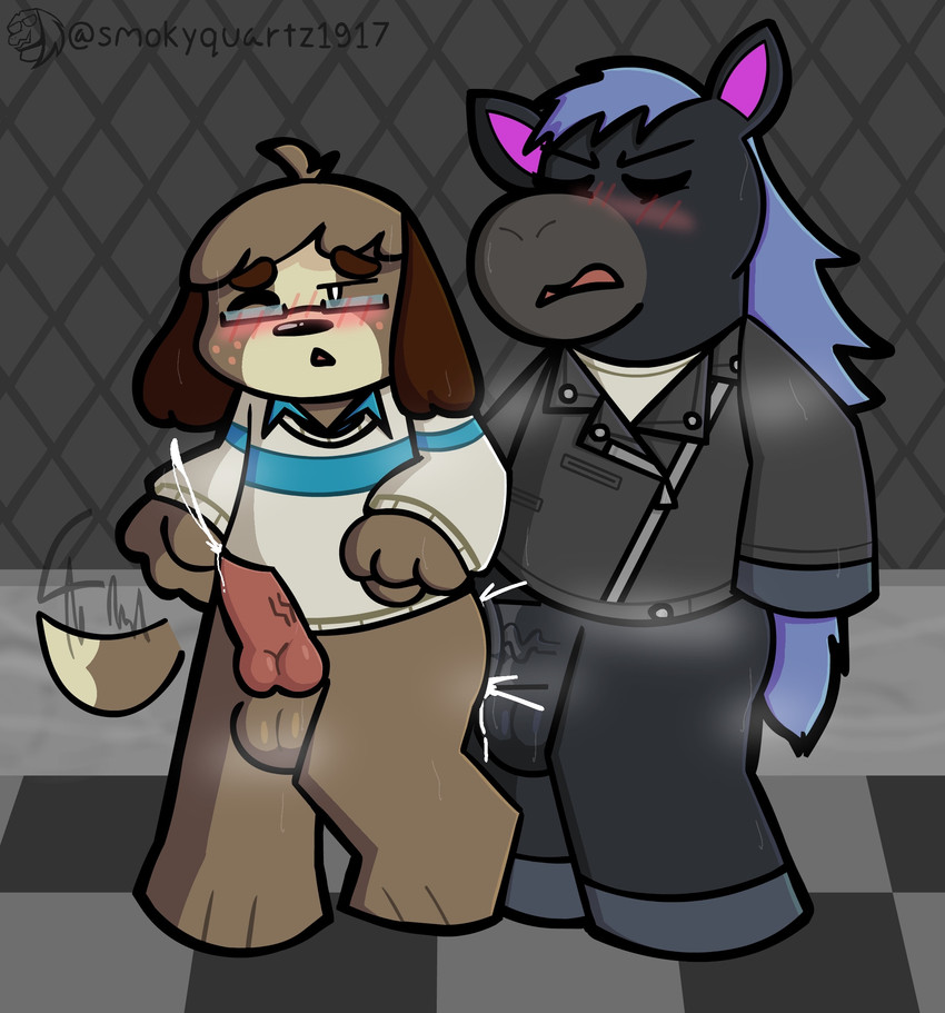 digby and roscoe (animal crossing and etc) created by smokyquartz1917