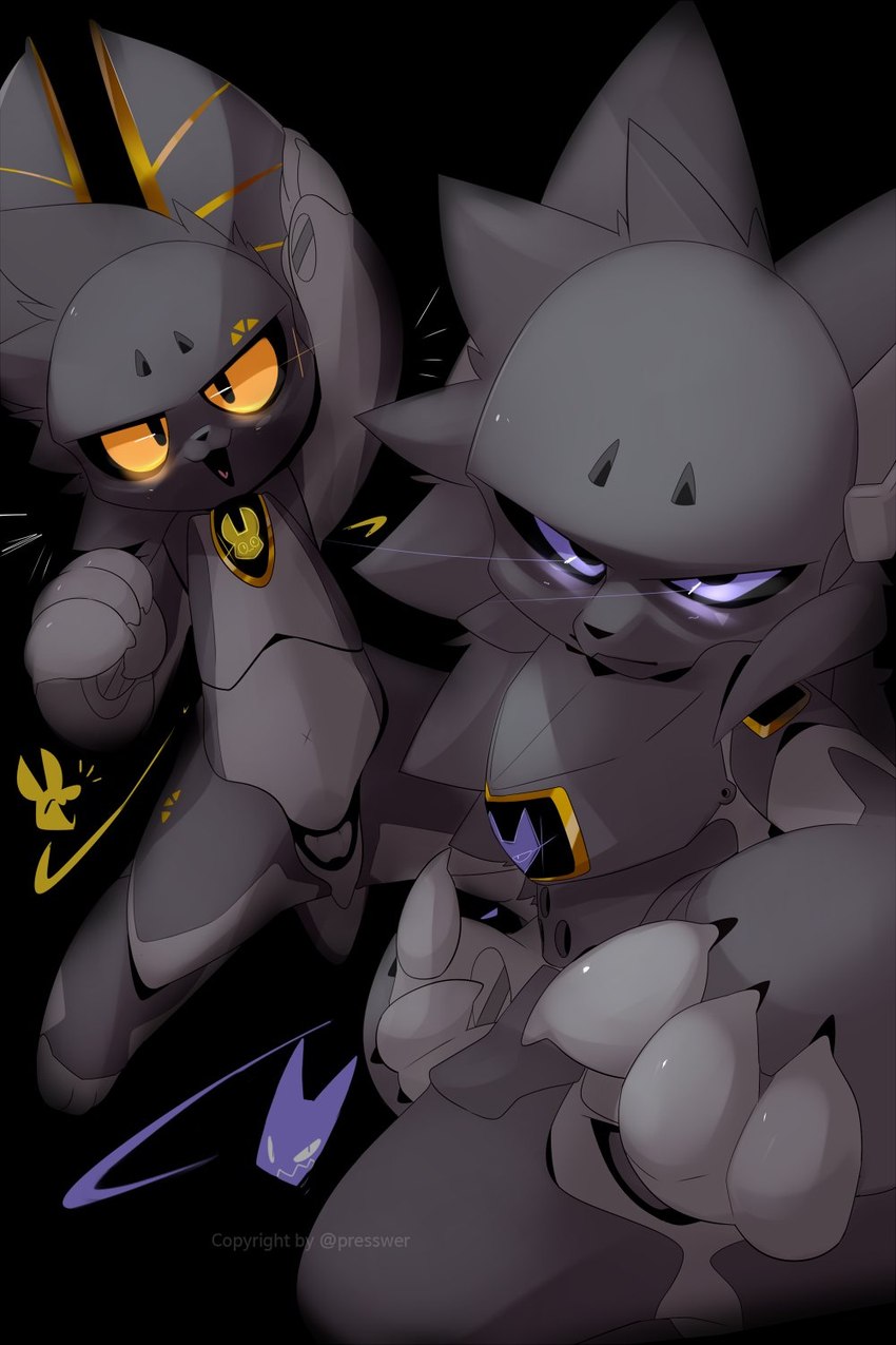 lancer and nighthawk (aerocats) created by presto (artist)