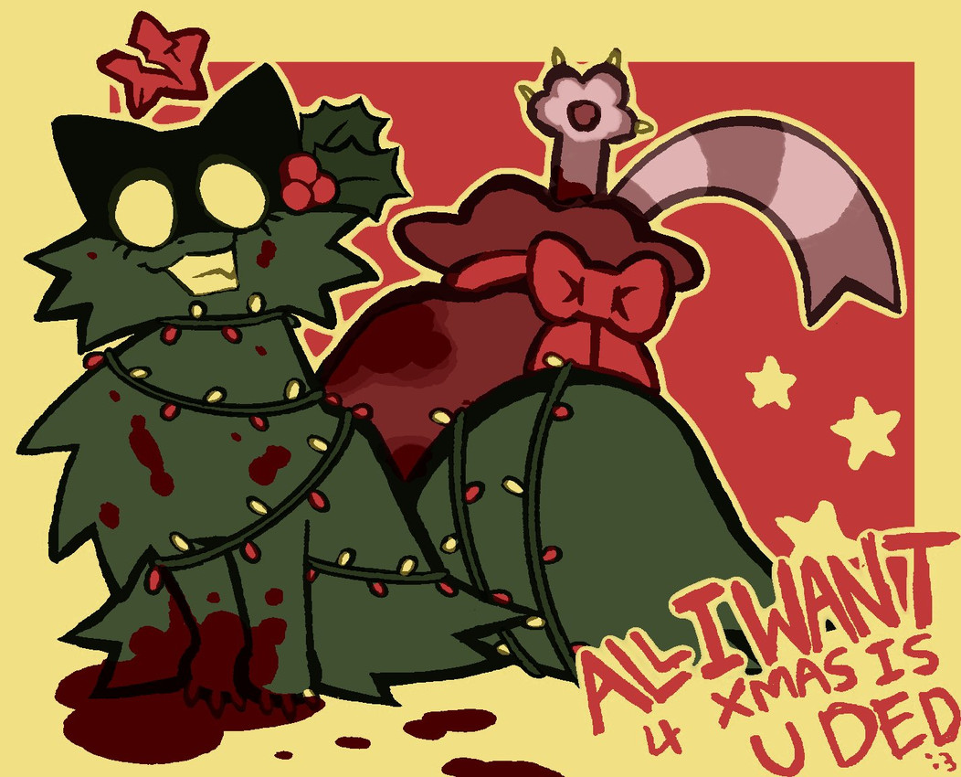 ashfur and hollyleaf (warriors (book series) and etc) created by clockstops3am