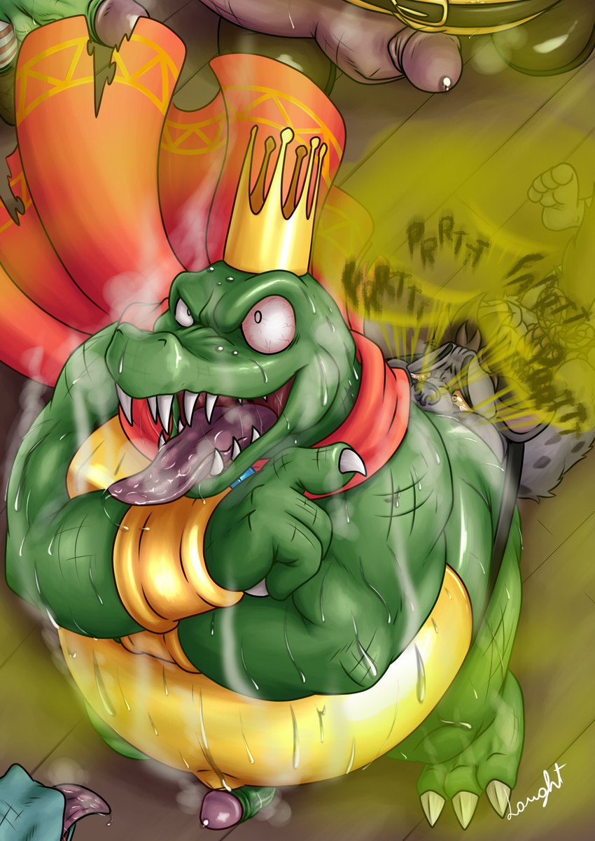 king k. rool (donkey kong (series) and etc) created by laught468