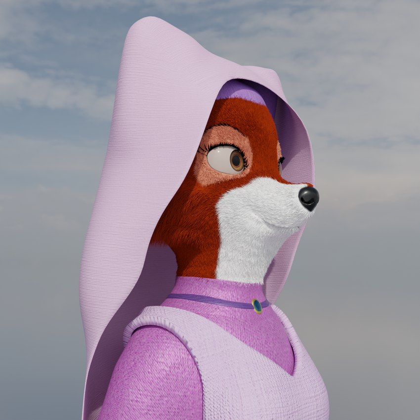 maid marian (robin hood (disney) and etc) created by doublestuffed