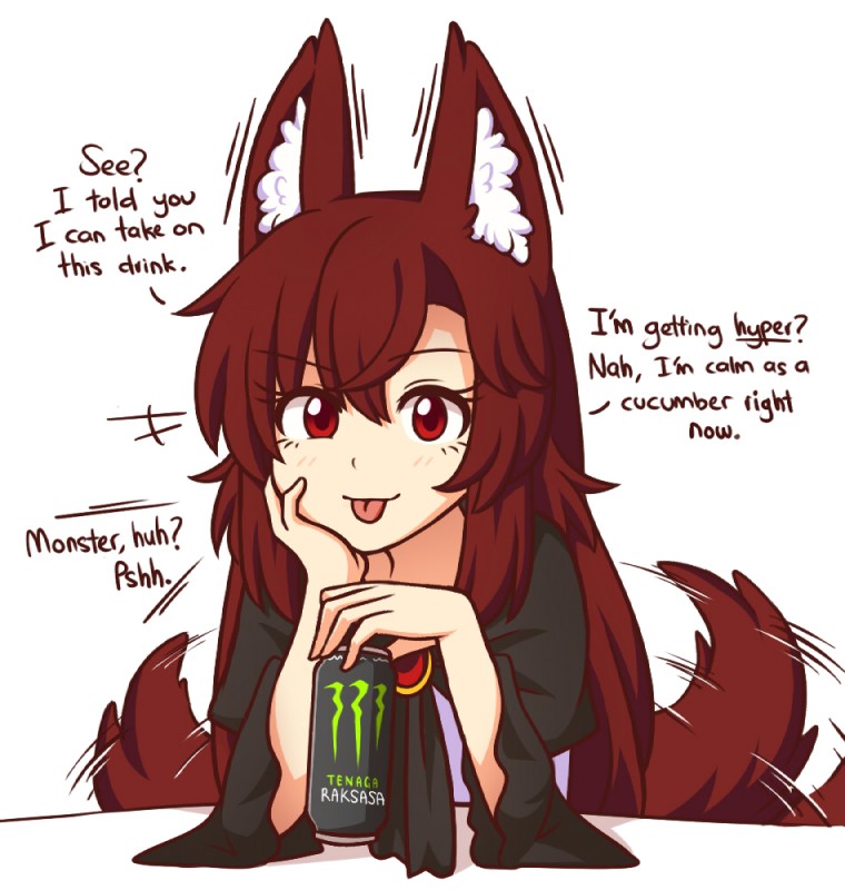 kagerou imaizumi (monster energy and etc) created by mywool