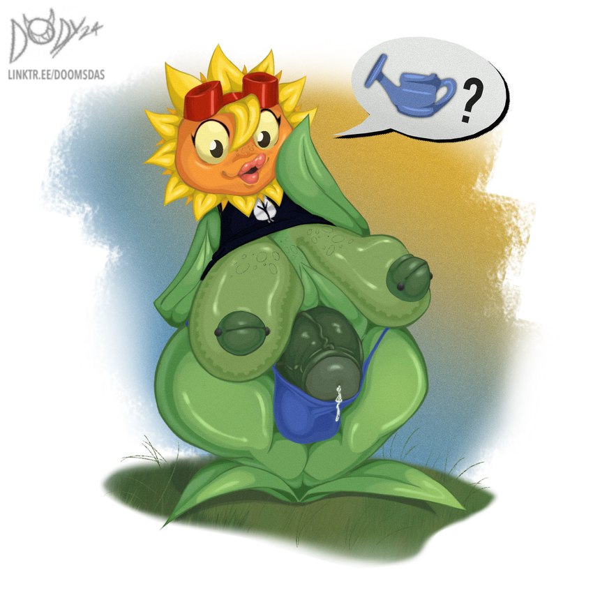 solar flare (plants vs. zombies heroes and etc) created by doomsday (doomsday-ent) and doomsday anthro