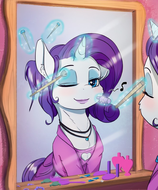 rarity (friendship is magic and etc) created by alcorart