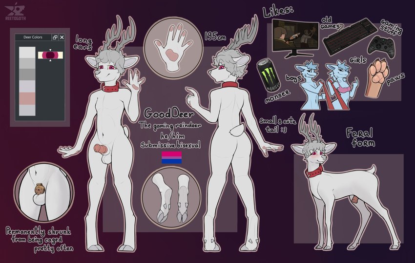 gooddeer and ych (xbox game studios and etc) created by reetogoth